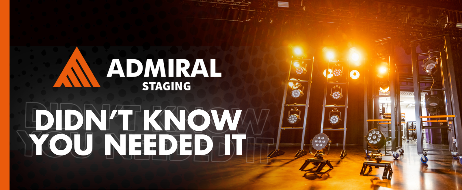 Wir sind neuer Distributor von Admiral Staging in Deutschland